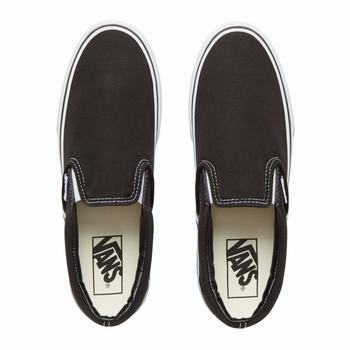 Damske Slip On Tenisky Vans Classic Platform Čierne VA35QUVGM